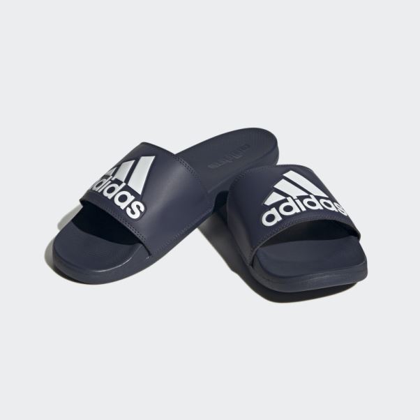Adidas Adilette Confort Slides Bleu Marine