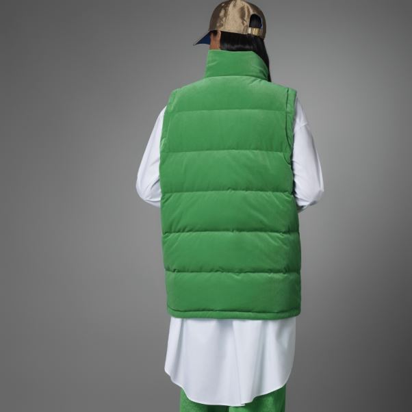 Adidas Vert Adicolor 70s Velours Gilet