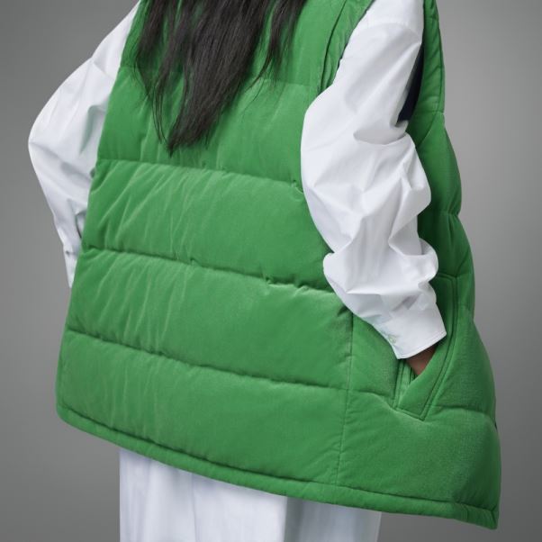 Adidas Vert Adicolor 70s Velours Gilet