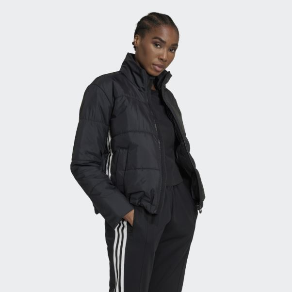 Doudoune Courte Adidas Noir