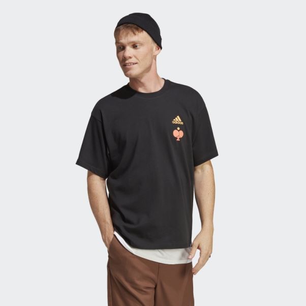 T-shirt Graphique Adidas Noir