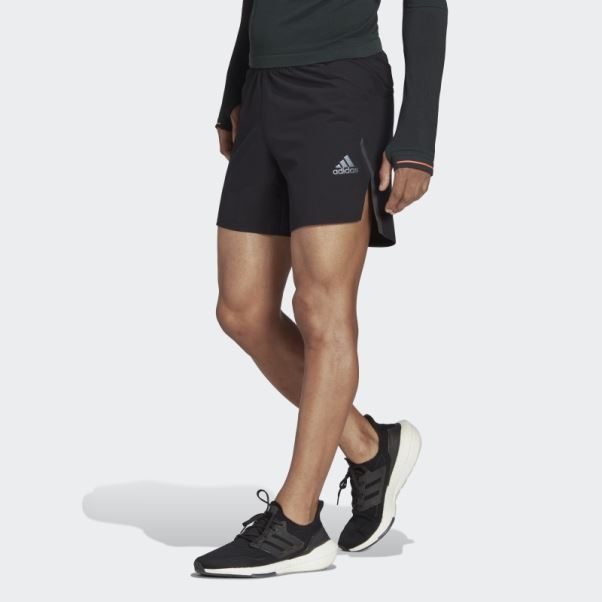Short De Course X-city Noir Adidas