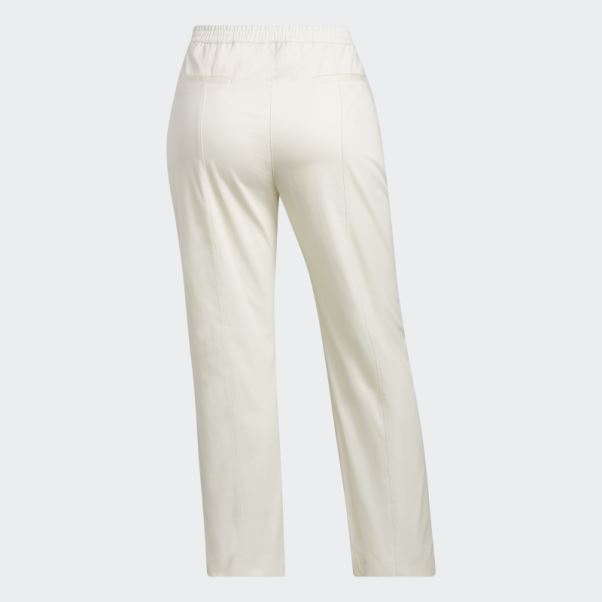 Adidas Pantalon De Costume En Sergé (grande Taille) Blanc