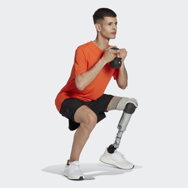 Aeroready Conçu Pour Le Mouvement T-shirt Orange Adidas