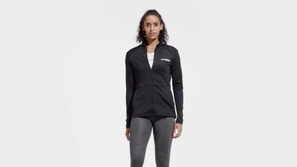 Veste Polaire Terrex Multi Full-zip Adidas Noir