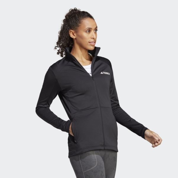 Veste Polaire Terrex Multi Full-zip Adidas Noir