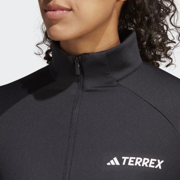 Veste Polaire Terrex Multi Full-zip Adidas Noir