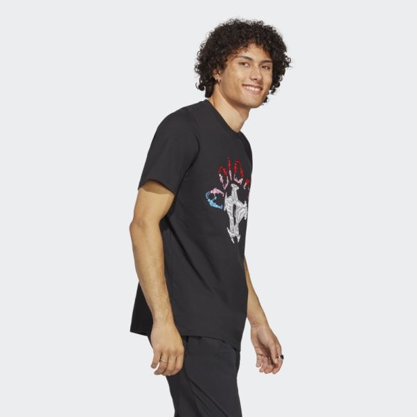 T-shirt Graphique Adidas X Lego Soccer Stadium Noir Chaud