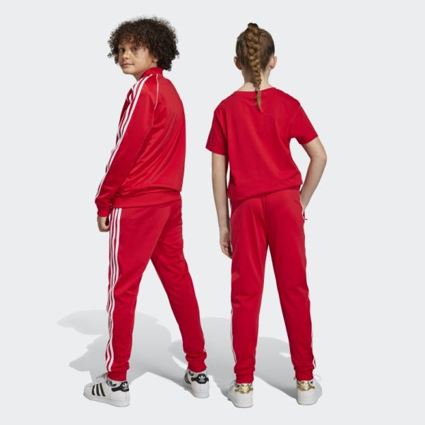 Pantalon De Survêtement Adidas Adicolor Sst écarlate