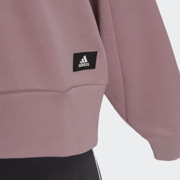 Sweat à 3 Bandes Future Icons Mauve Adidas