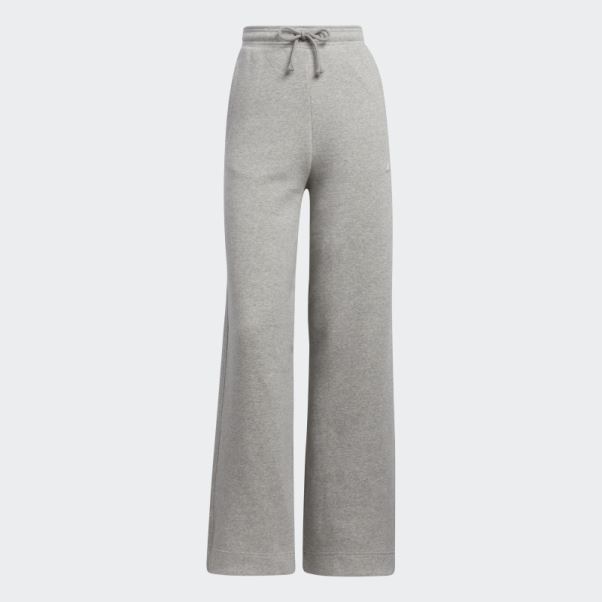 Pantalon Large En Polaire All Szn Gris Moyen Adidas