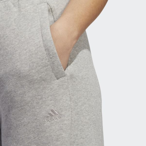 Pantalon Large En Polaire All Szn Gris Moyen Adidas