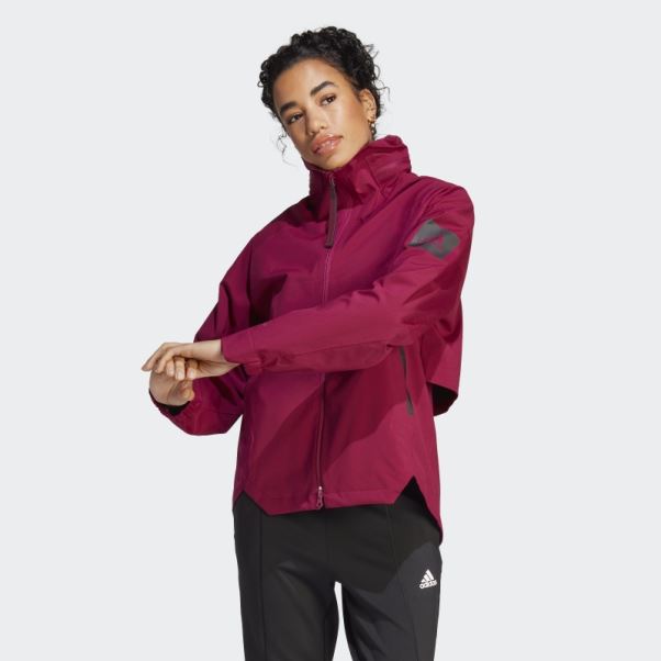 Veste Myshelter Rain.rdy Adidas Berry