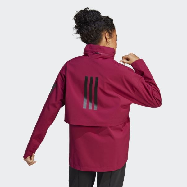 Veste Myshelter Rain.rdy Adidas Berry