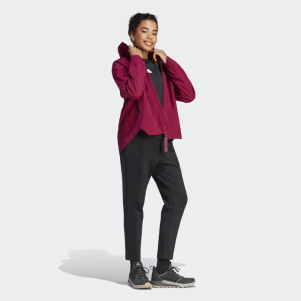 Veste Myshelter Rain.rdy Adidas Berry