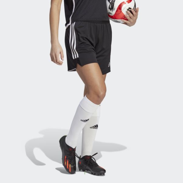 Tiro 23 League Training Short Long Adidas Noir