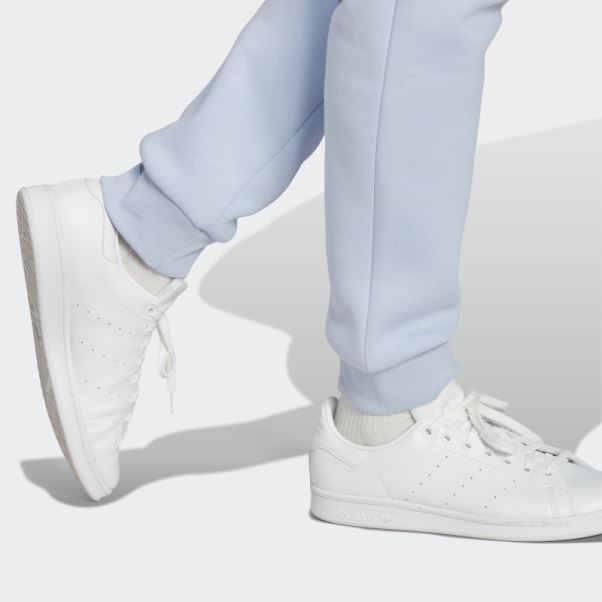 Pantalon Adidas Trefoil Essentials Bleu Aube