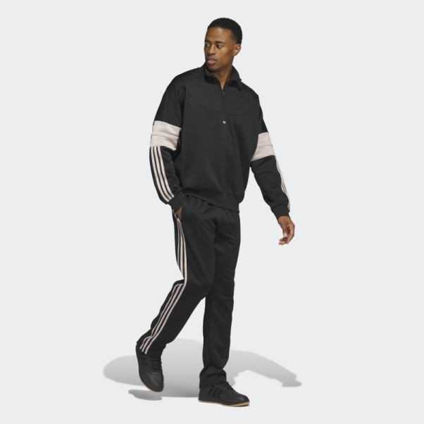 Veste D'échauffement Basket Adidas Noir