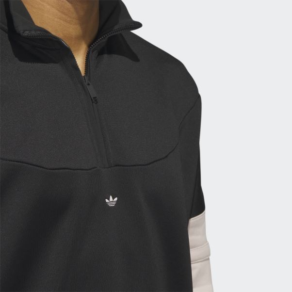 Veste D'échauffement Basket Adidas Noir