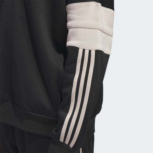 Veste D'échauffement Basket Adidas Noir