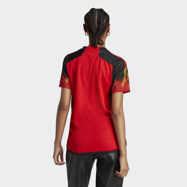 Maillot Domicile Adidas Belgium 22 Noir Chaud