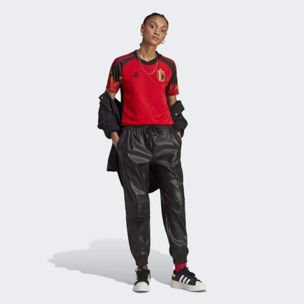 Maillot Domicile Adidas Belgium 22 Noir Chaud