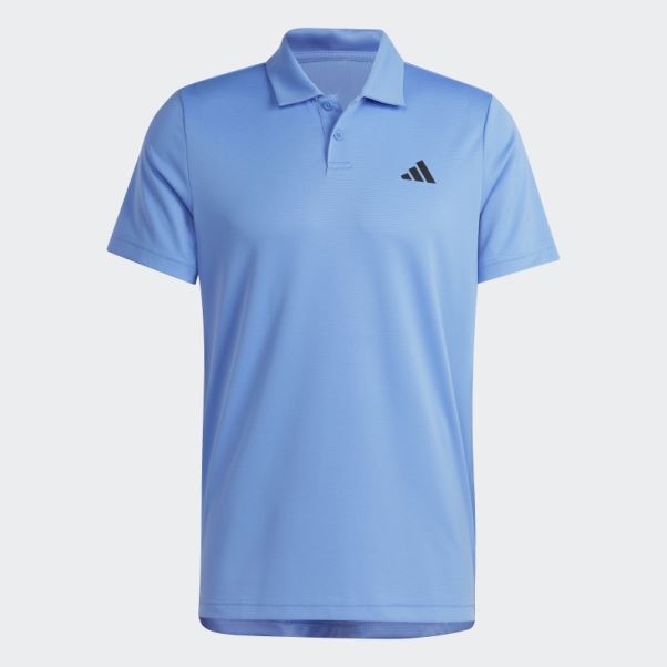 Polo De Tennis Adidas Heat.rdy Bleu