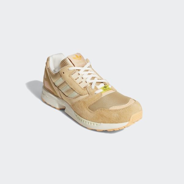 Chaussures Adidas Zx 8000 Beige Brumeux