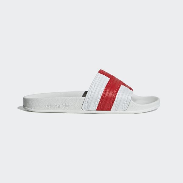 Claquettes Adidas Adilette Rouge