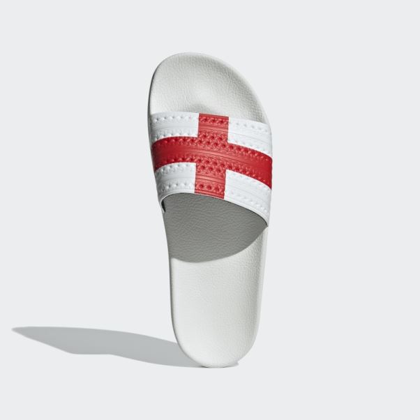 Claquettes Adidas Adilette Rouge