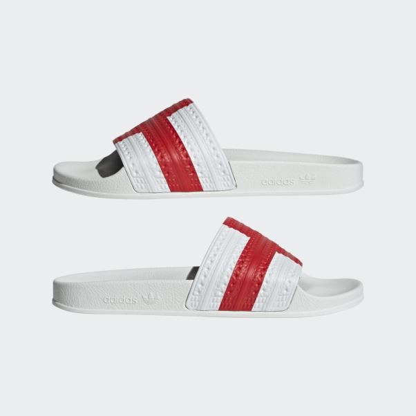 Claquettes Adidas Adilette Rouge