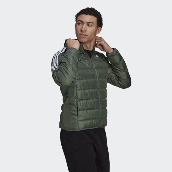 Doudoune Essentials Adidas Vert Oxyde