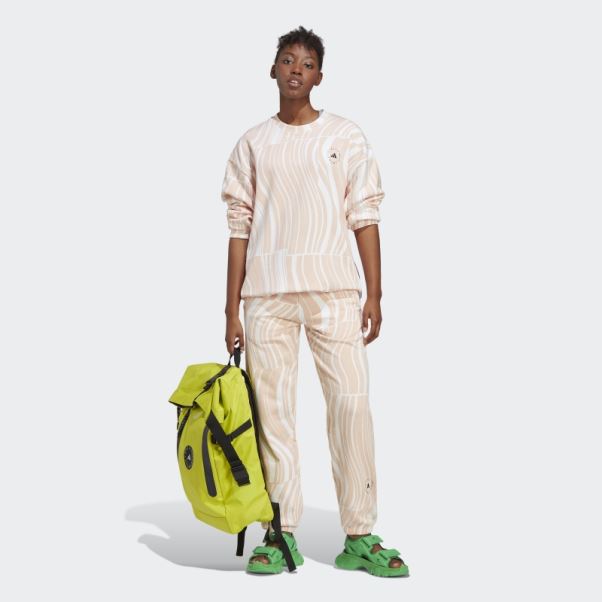 Sweat Graphique Adidas By Stella Mccartney Truecasuals Rose Poudré