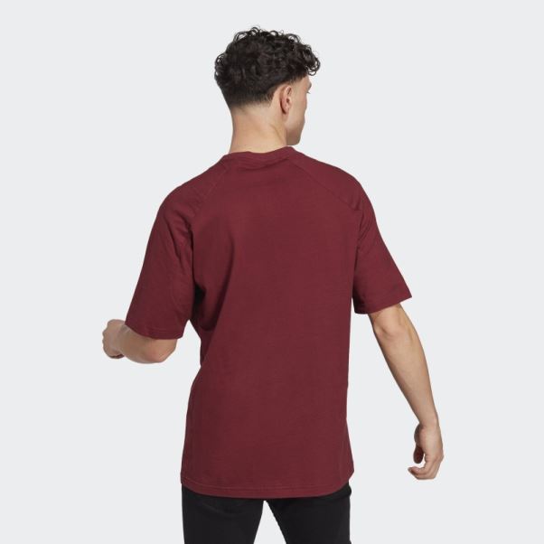T-shirt Adidas Conçu 4 Gameday Rouge