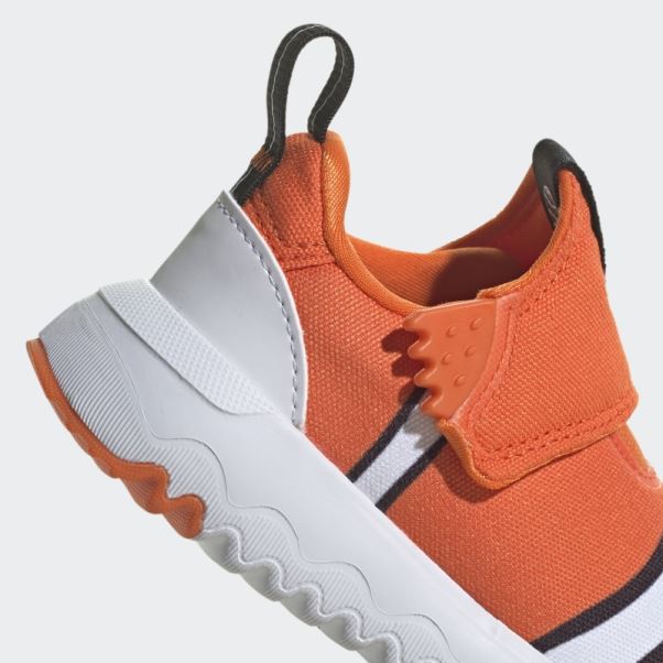 Adidas X Disney Suru365 Trouver Nemo Slip-on Chaussures Mode Orange