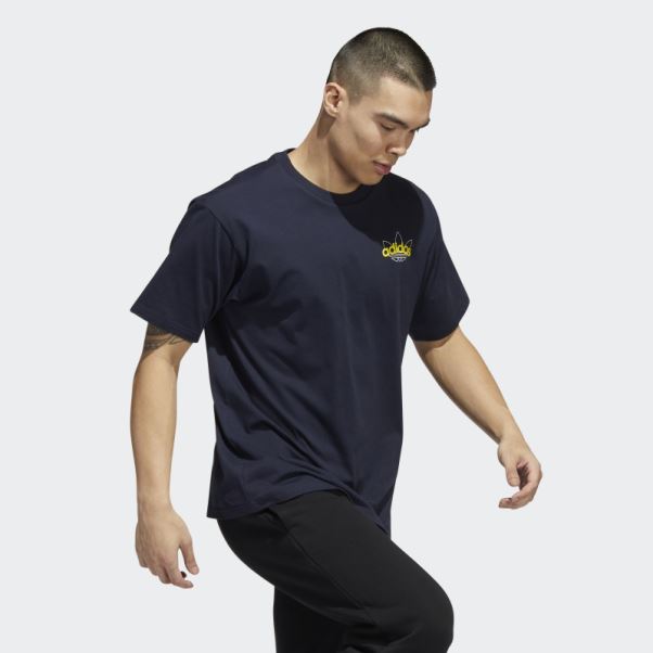 T-shirt Club Athlétique Encre Adidas