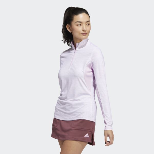 Polo Adidas Ultimate365 Lilas