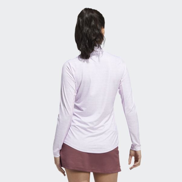 Polo Adidas Ultimate365 Lilas