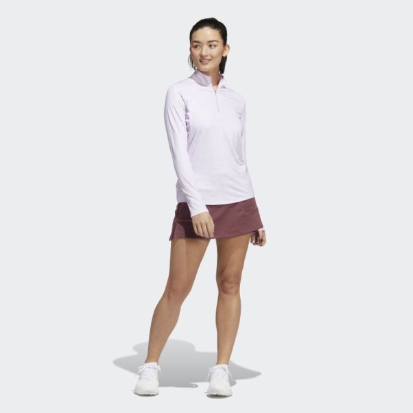 Polo Adidas Ultimate365 Lilas
