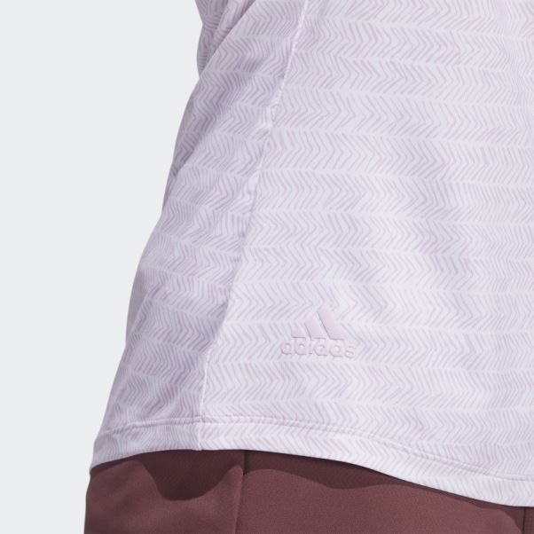 Polo Adidas Ultimate365 Lilas