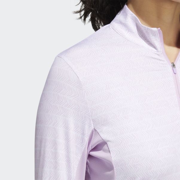 Polo Adidas Ultimate365 Lilas