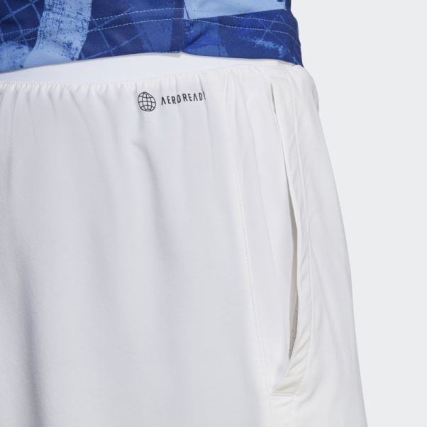 Short Club Tennis Stretch Blanc Adidas