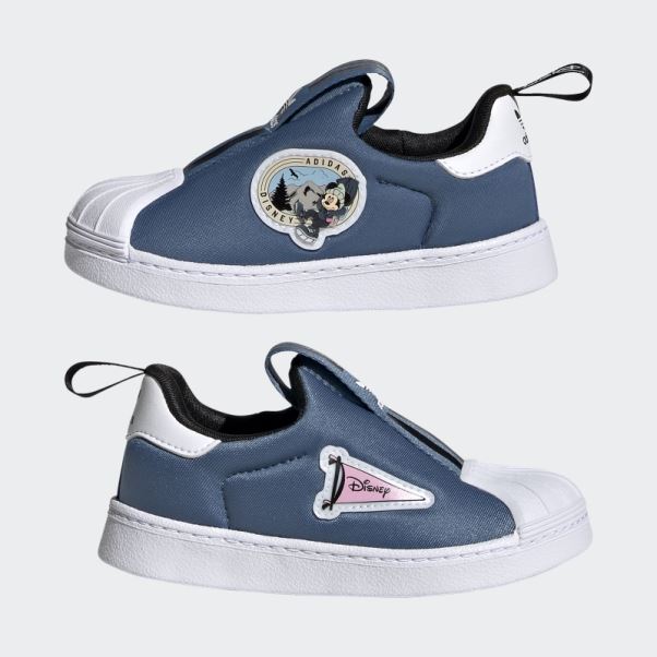Adidas X Disney Superstar 360 X Bleu Altéré