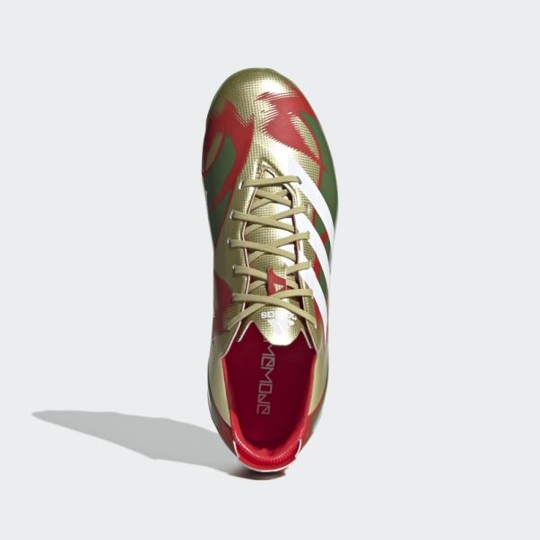 Crampons De Football Pour Terrain Ferme Gamemode Goldallic Adidas