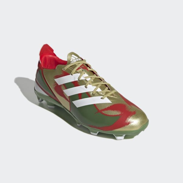 Crampons De Football Pour Terrain Ferme Gamemode Goldallic Adidas
