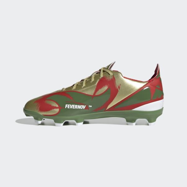 Crampons De Football Pour Terrain Ferme Gamemode Goldallic Adidas