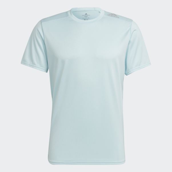 T-shirt De Course Adidas Conçu 4 Bleu