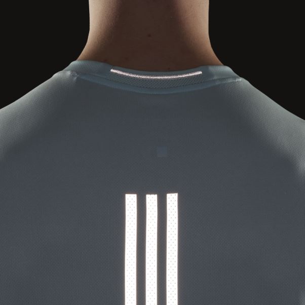 T-shirt De Course Adidas Conçu 4 Bleu