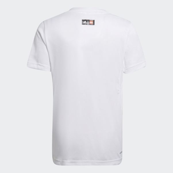 Tee Shirt Adidas X Lego Play Blanc Chaud