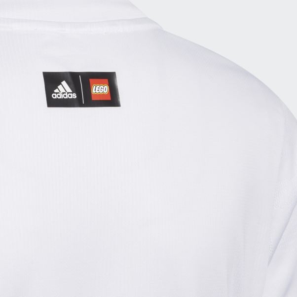 Tee Shirt Adidas X Lego Play Blanc Chaud